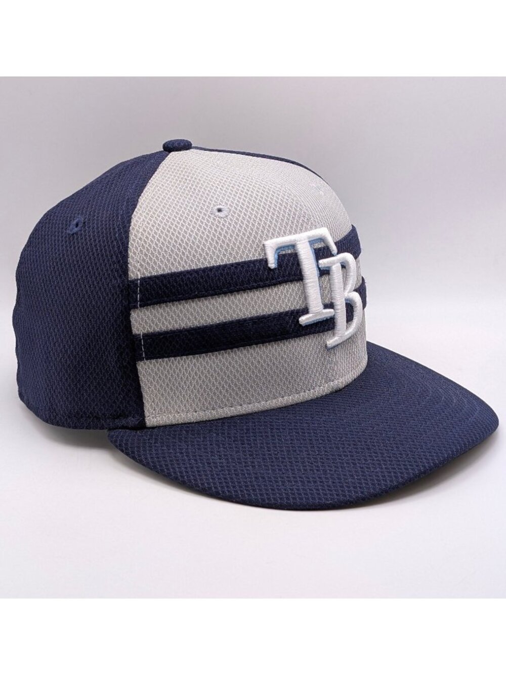 Tampa Bay Rays 2015 MLB All Star Game Hat Cap Baseball Size 7 59fifty Striped